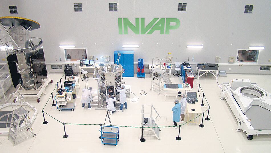 Centro de desarrollo científico tecnológico del Invap en Río Negro. El mundo lo respeta, el gobierno nacional lo descuida.