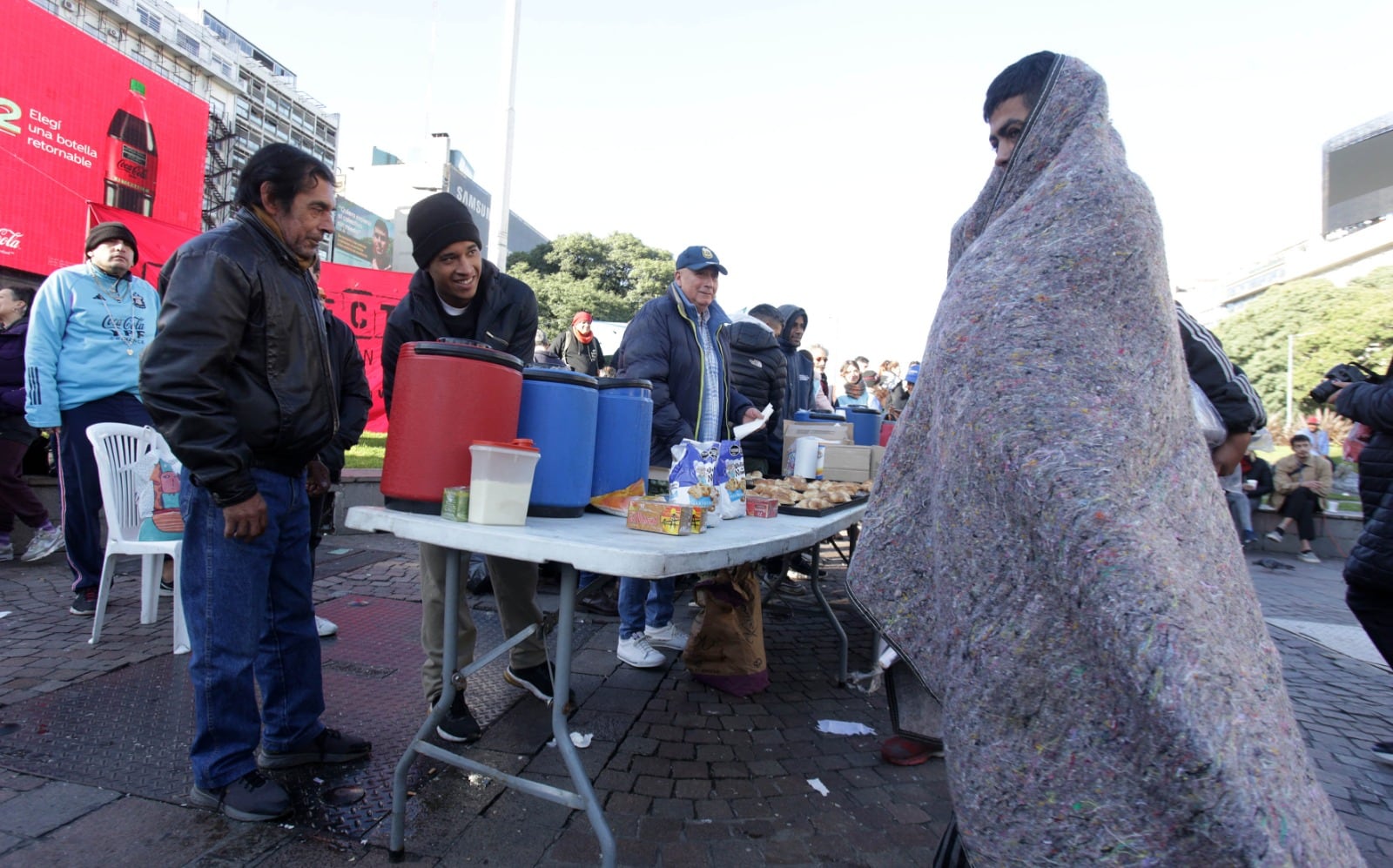 Hay más de siete mil personas sin techo en CABA, aseguran las organizaciones.