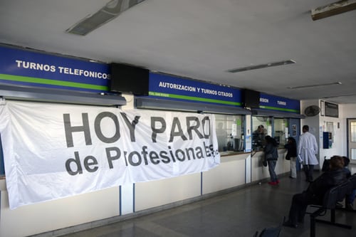 Los médicos bonaerenses harán su noveno y octavo día de paro en lo que va del año.