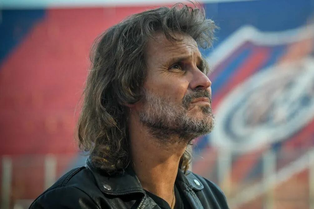 Rubén Darío Insúa, DT de San Lorenzo.