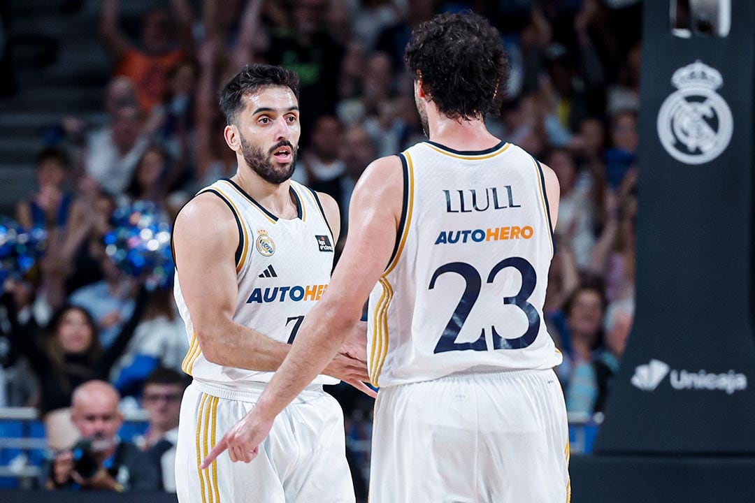Facundo Campazzo y Sergio Llull, dos íconos del Real.