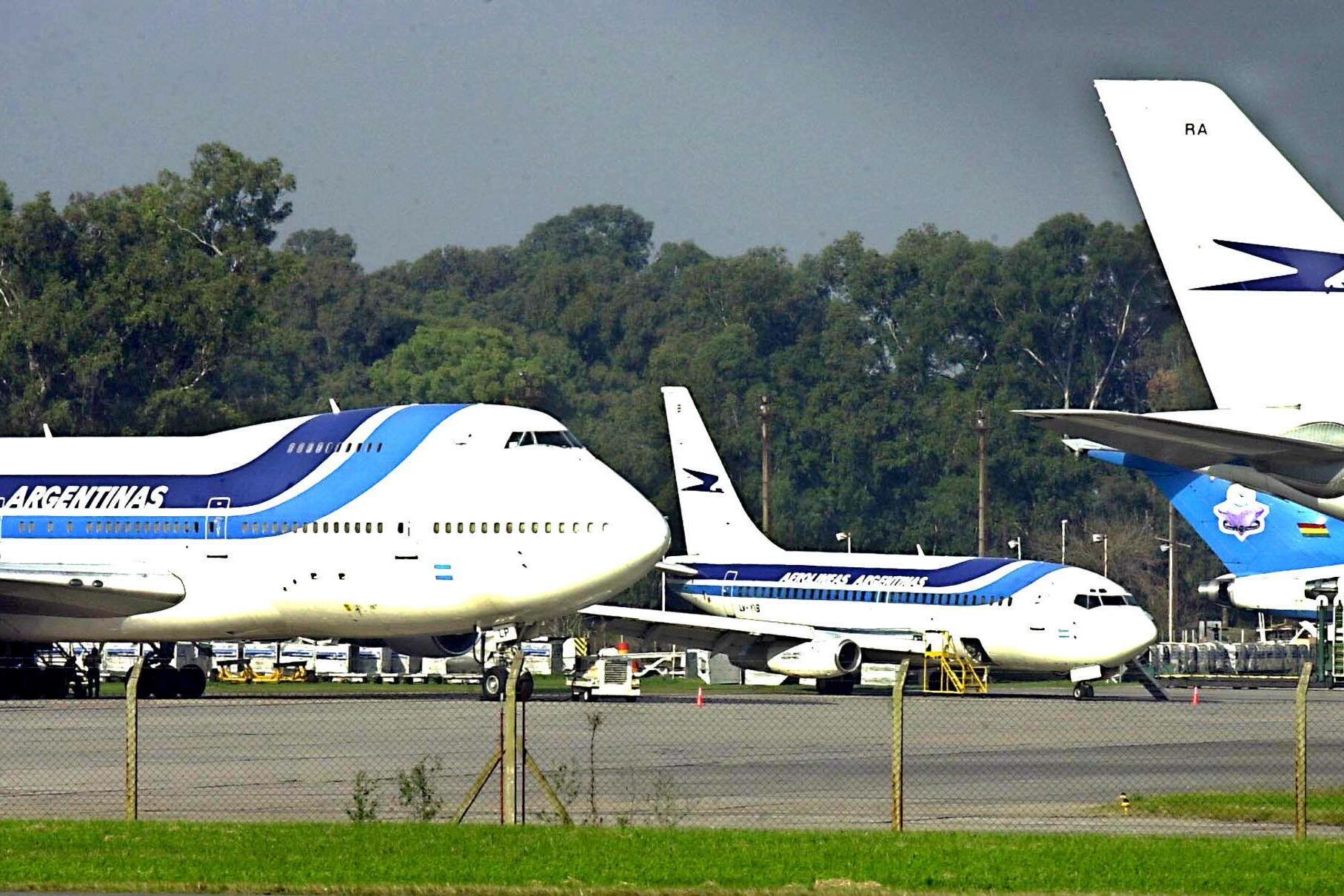 Aerolíneas estuvo en crisis permanente con el desmantelamiento que trajo la privatización.