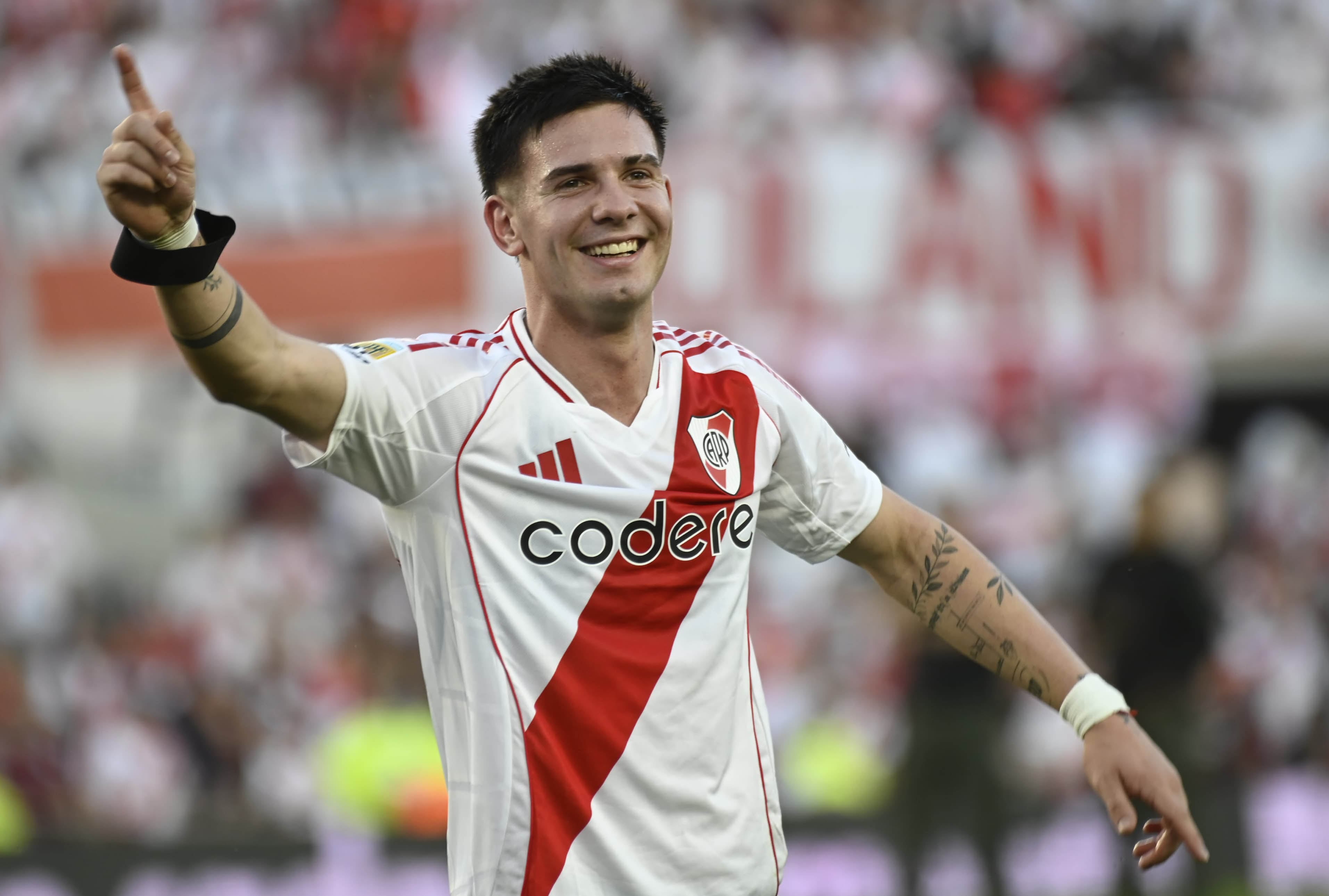 Franco Mastantuono dejó su sello inolvidable en la tarde del Monumental