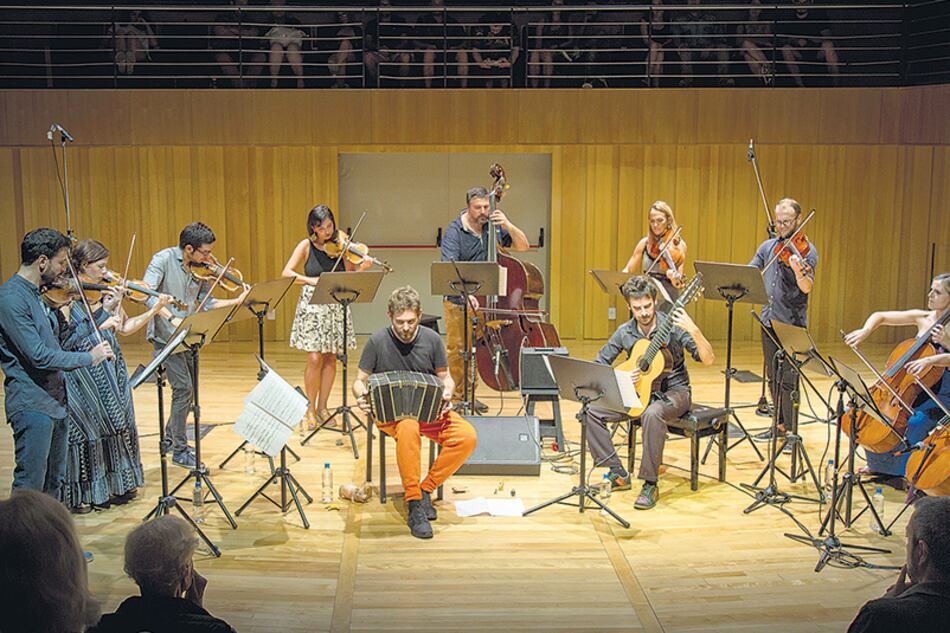 El grupo amplía el repertorio de obras para cuerdas.