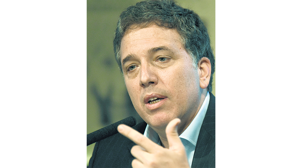 Nicolás Dujovne, Hacienda.