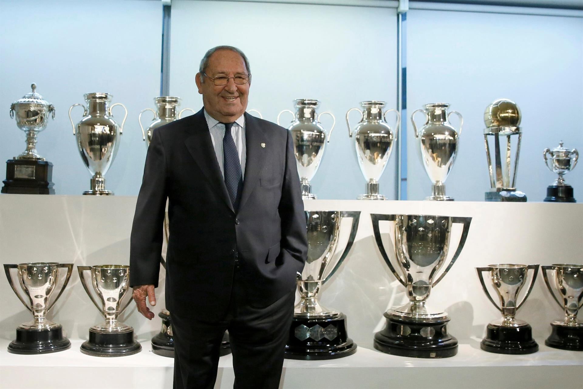 Gento es el hombre que más títulos obtuvo con el Real Madrid, el club más ganador de la historia