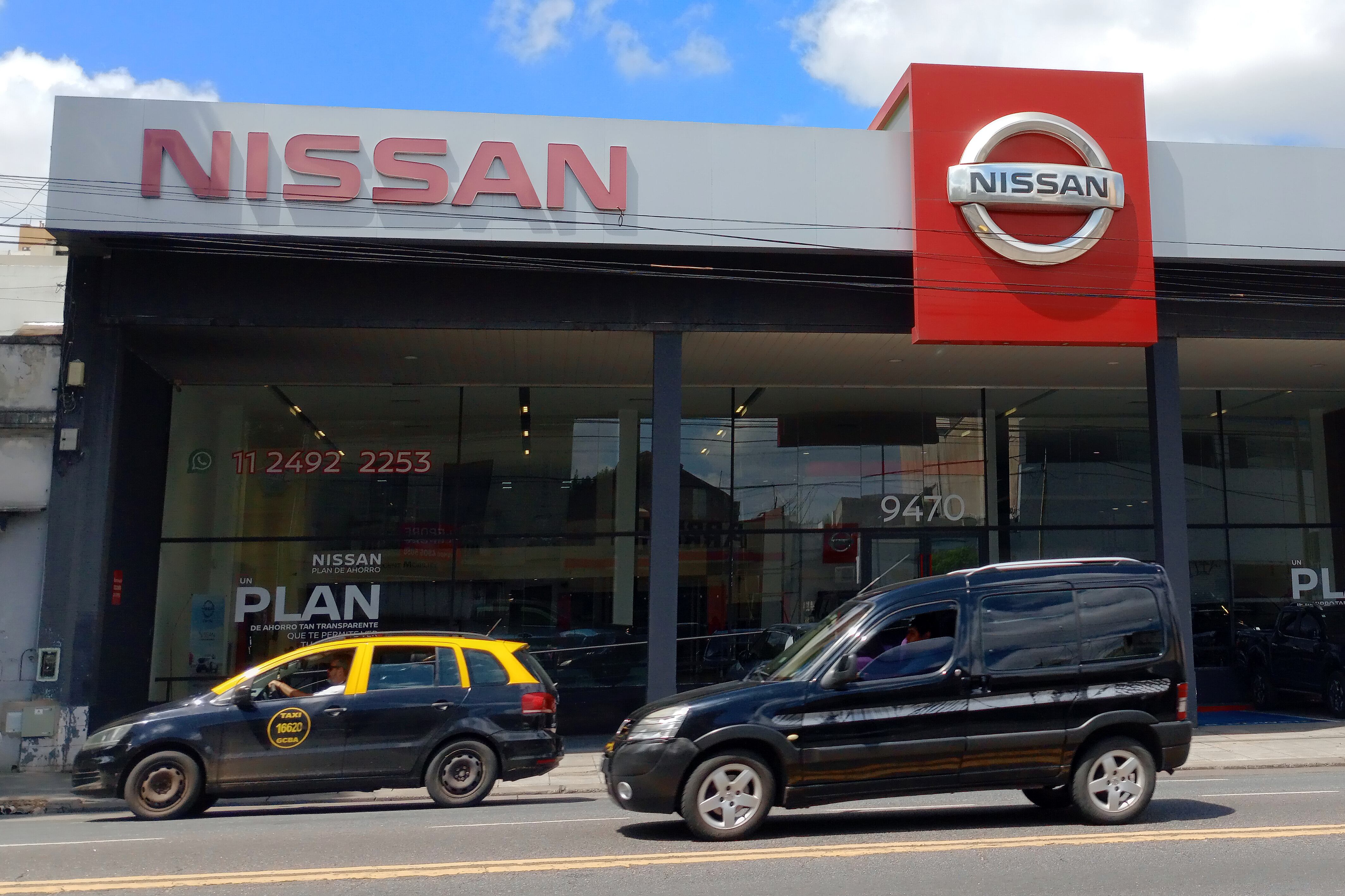 Nissan fabrica la camioneta Frontier en su planta de Córdoba.