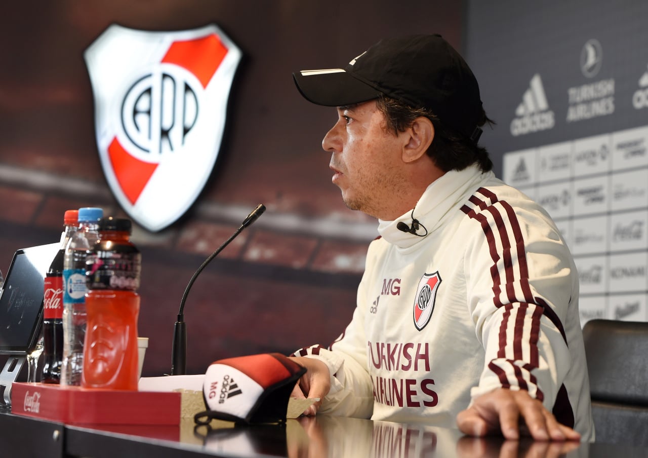 Marcelo Gallardo, DT de River que hoy visita a San Pablo.