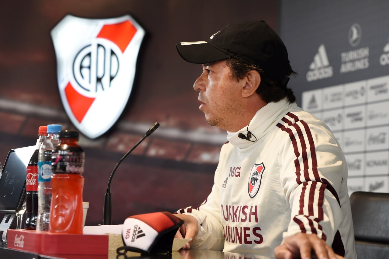 Marcelo Gallardo, DT de River que hoy visita a San Pablo.