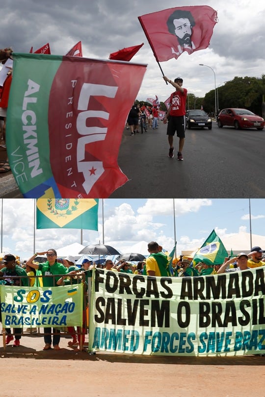 Dos imágenes antagónicas de Curitiba.