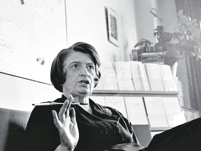 Ayn Rand, el favorito de Macri.