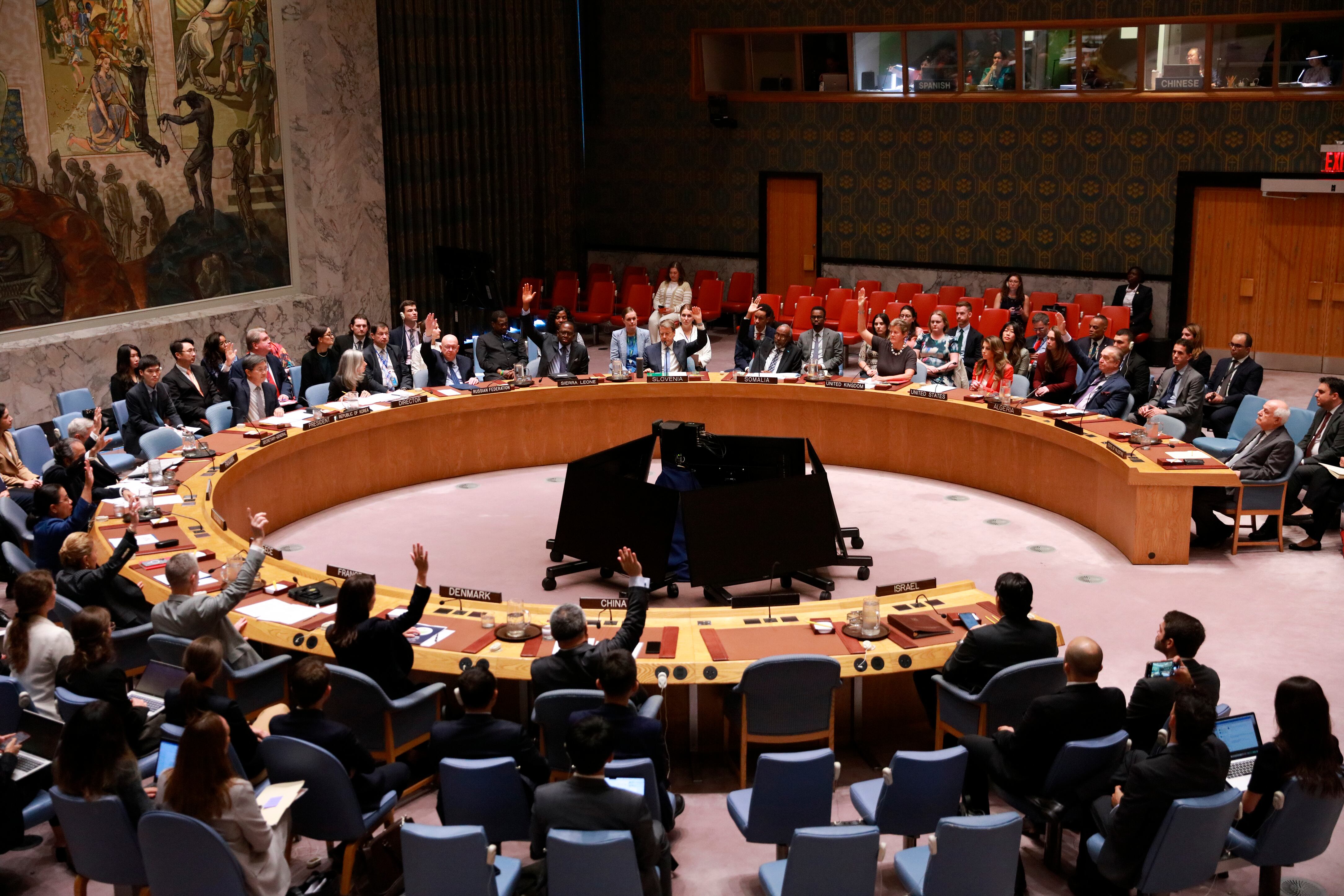 Solo votaron en contra de la resolución Israel, Estados Unidos, Paraguay, Nauru y Palau, mientras que Argentina se abstuvo