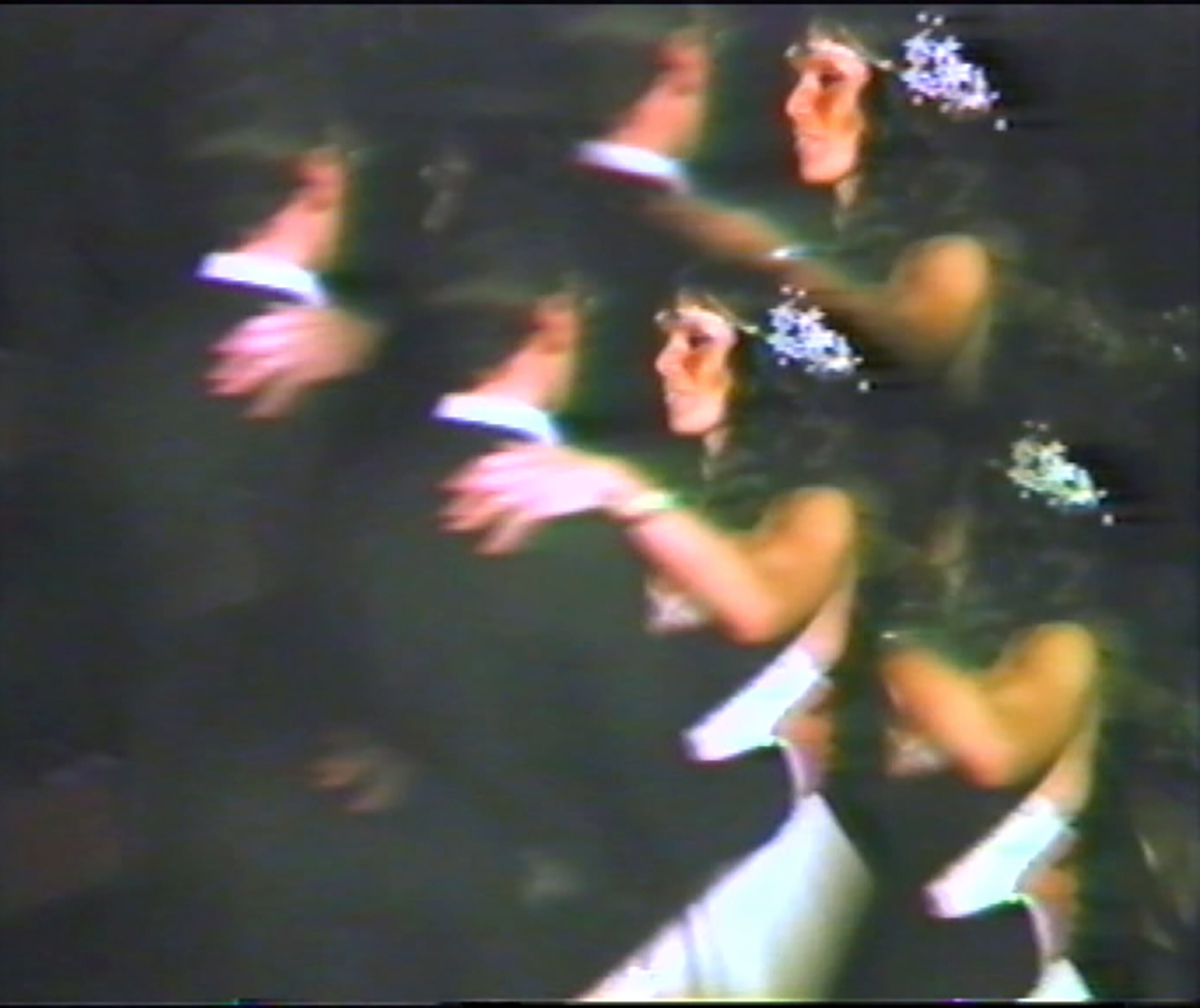 Silvia Zabaljáuregui el día de su casamiento, en un fotograma del documental Silvia.