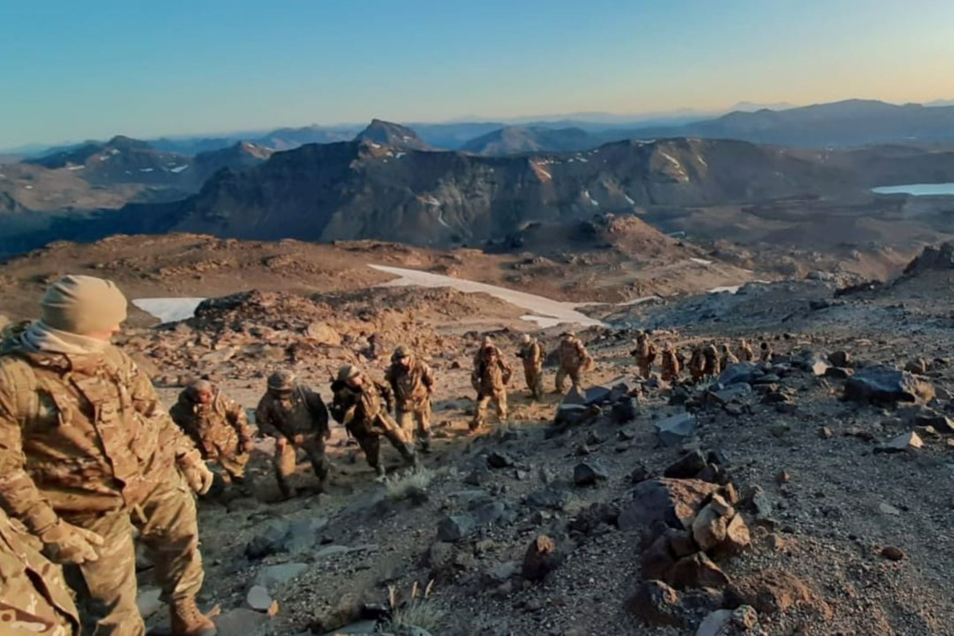 Los soldados argentinos fueron enviados a Gran Bretaña desde 2018, pero no se sabe cuántos fueron entrenados ni a qué cursos asistieron.
