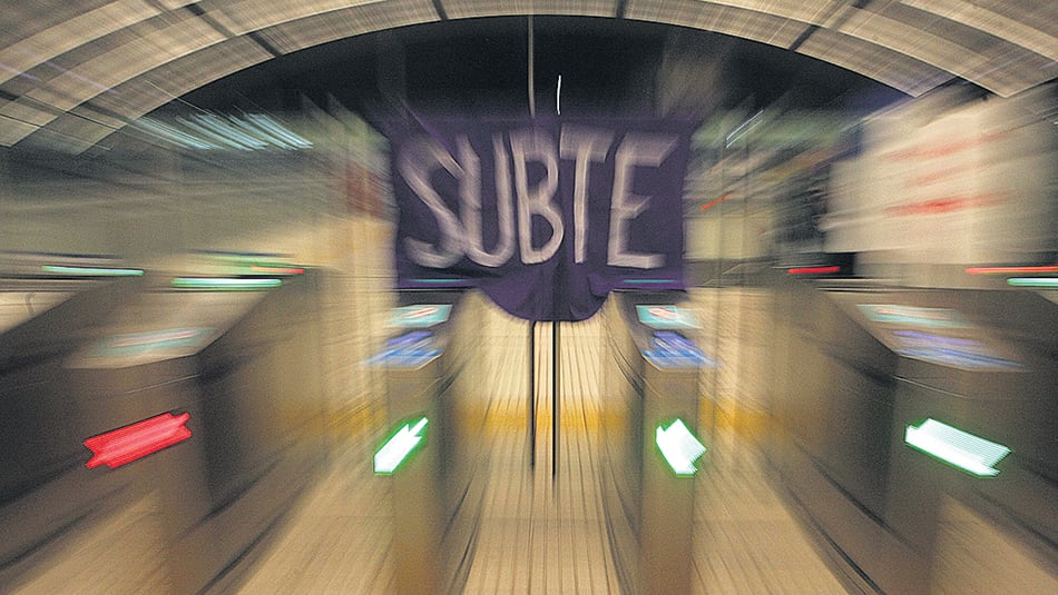 La primera medida dejará sin trenes a las Líneas A y C esta noche, entre las 21 y las 23.