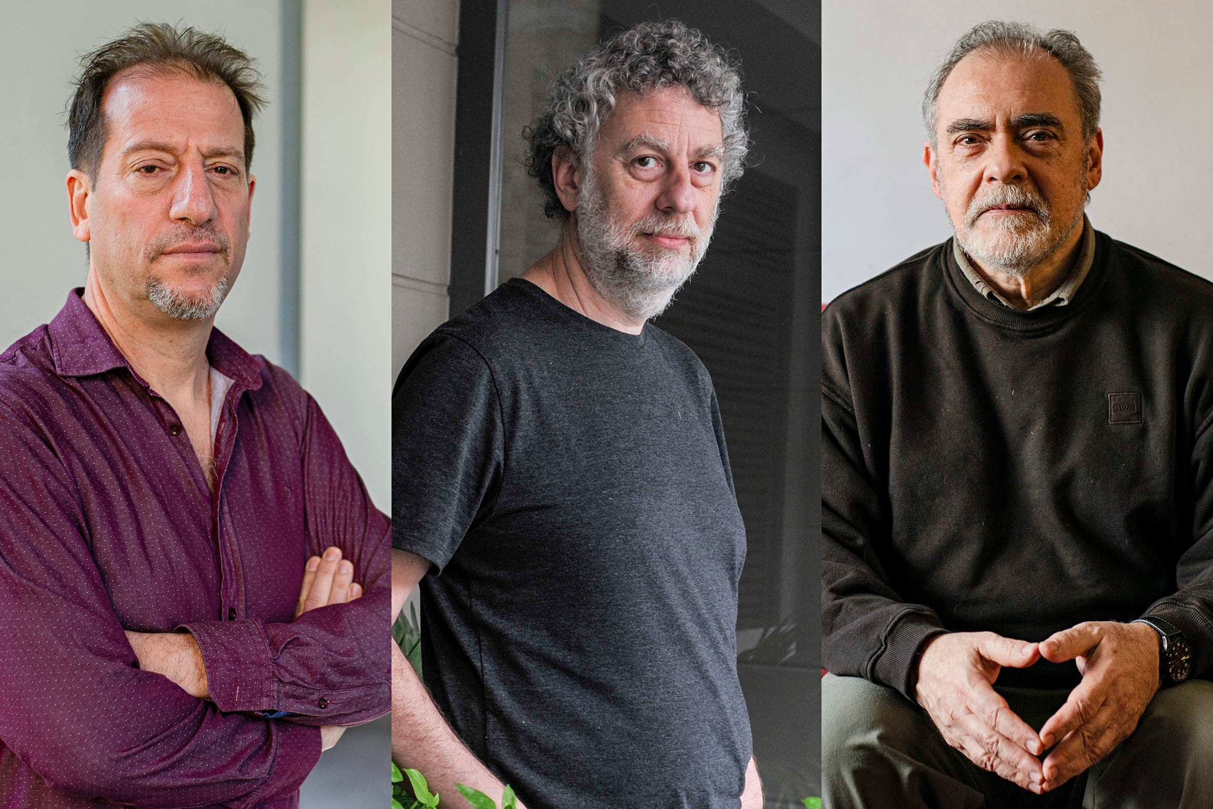 Guillermo Levy, Daniel Feierstein y Ricardo Aronskind.