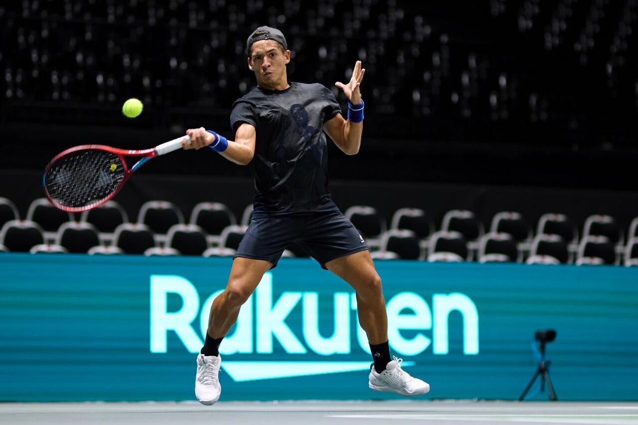 Sebastián Báez arrancará la serie ante Berretini.