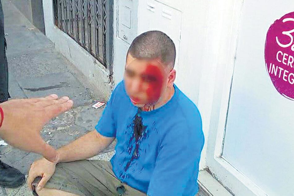 El encuentro fue en una esquina de Villa Crespo.