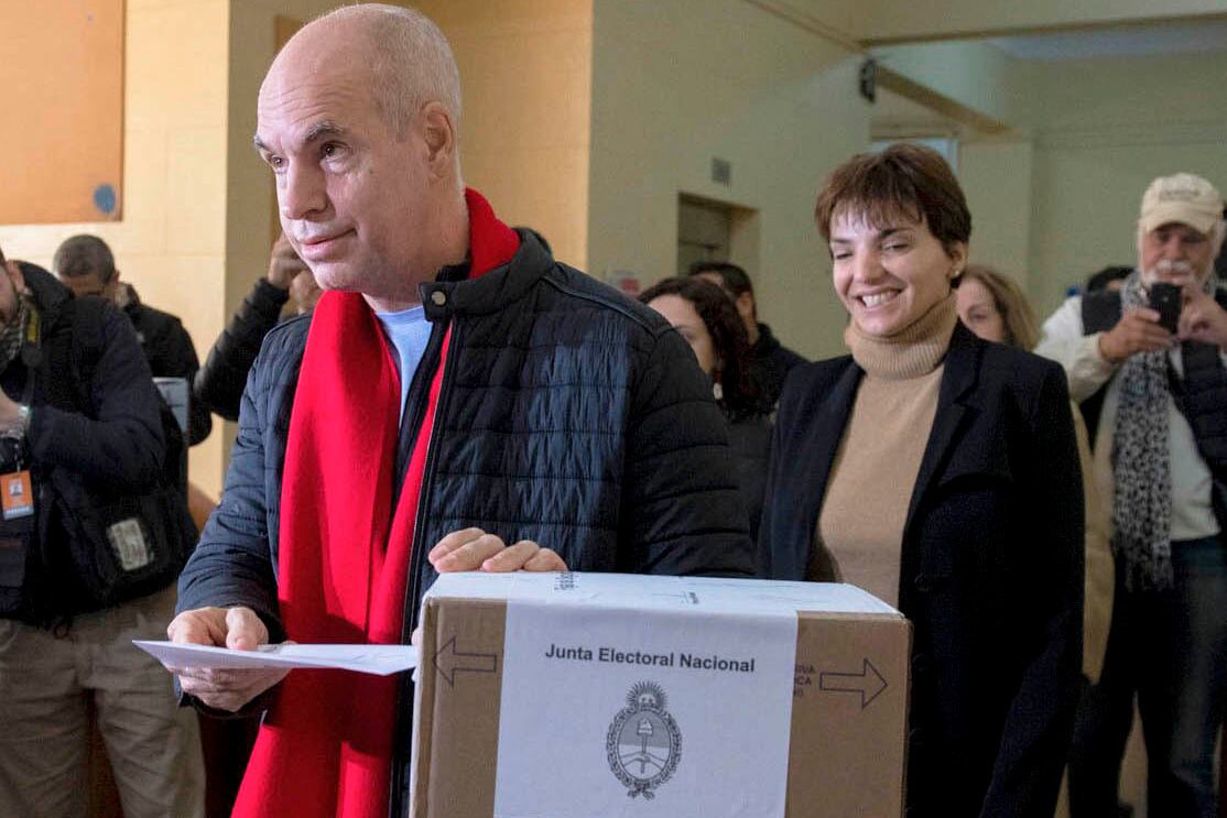 Horacio Rodríguez Larreta, se hizo eco de la fake news sobre la anulación del voto que se viralizó en un audio.