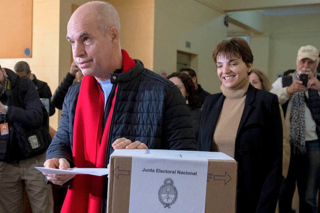 Horacio Rodríguez Larreta, se hizo eco de la fake news sobre la anulación del voto que se viralizó en un audio.