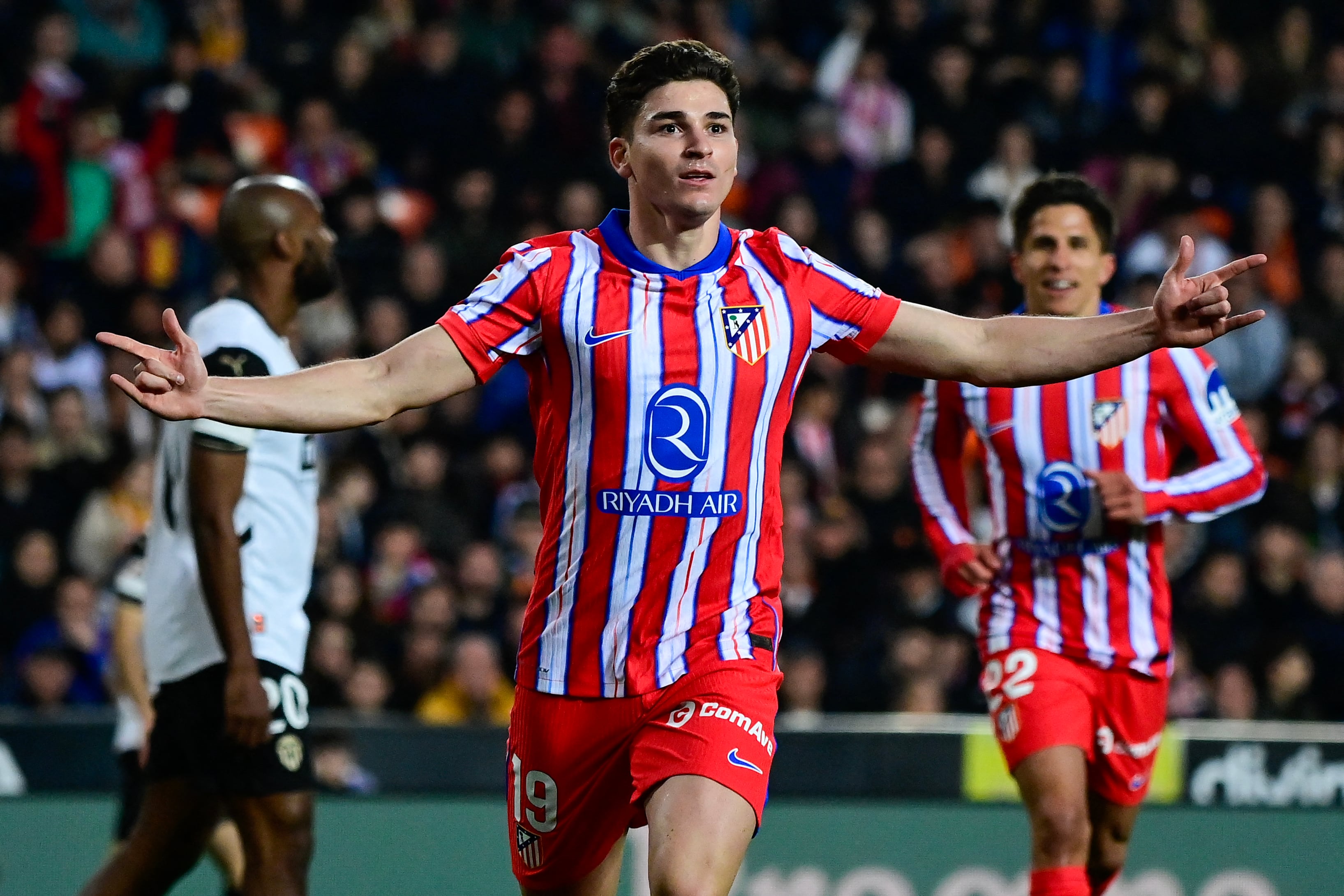 Julián sumó un nuevo doblete para el Atlético Madrid