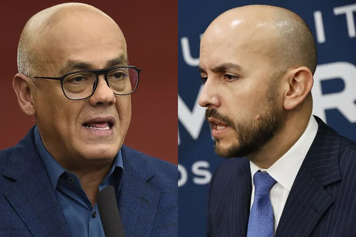 Jorge Rodríguez y Juan González, representantes de Venezuela y EE.UU.