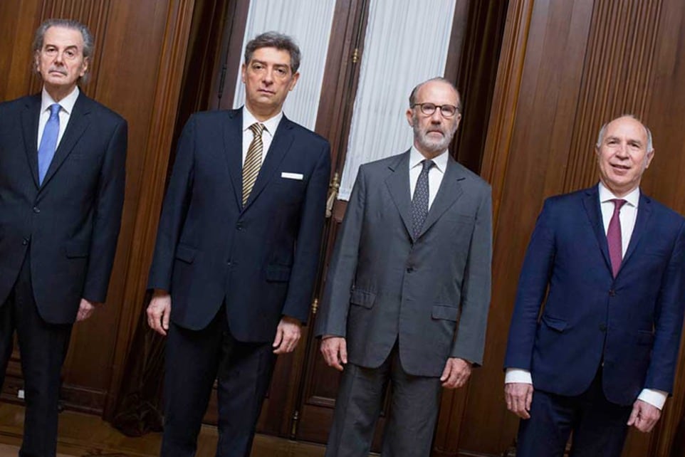 Maqueda, Rosatti, Rosenkrantz y Lorenzetti.