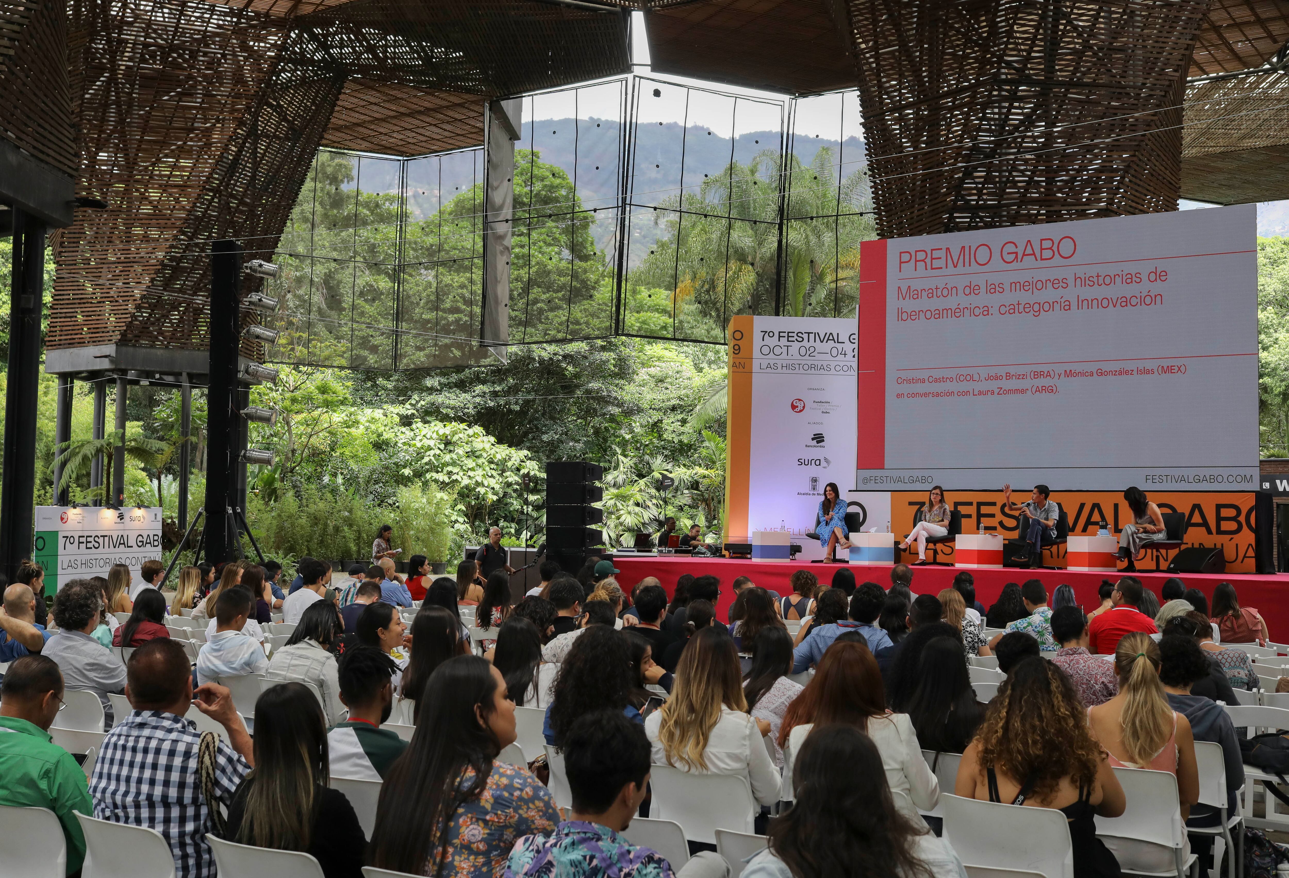 El Maratón de Historias presentó a los 12 finalistas del Premio Gabo.