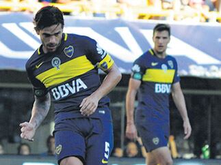 Gago, capitán xeneize.