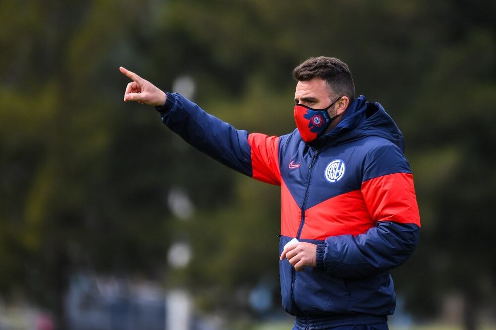 Mariano Soso, DT de San Lorenzo, buscará un nuevo triunfo ante Argentinos.