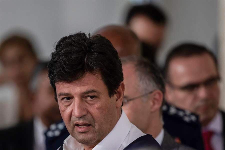 Mandetta, ministro de Salud de Brasil. 