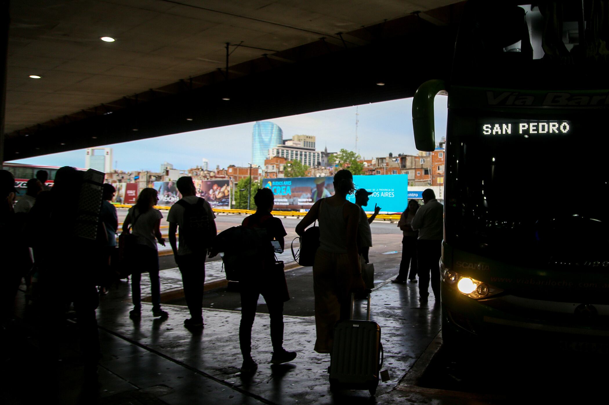 Las empresas que se incorporen podrán establecer libremente el punto terminal del servicio