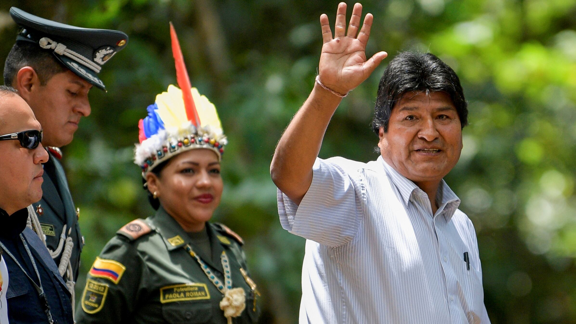 El presidente de Bolivia, Evo Morales, compite por la reelección en octubre próximo.