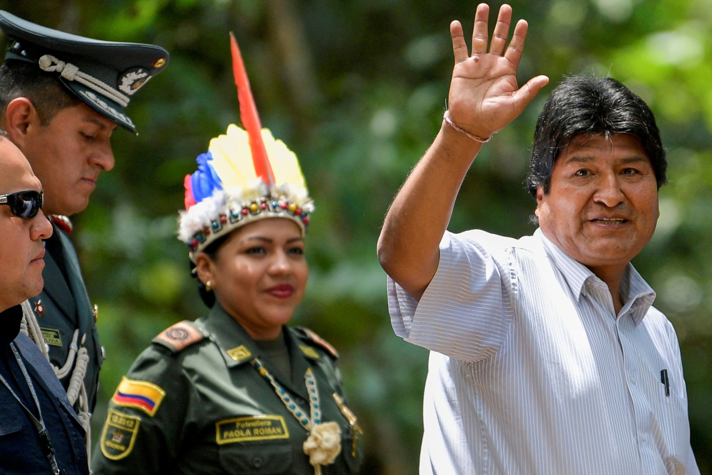 El presidente de Bolivia, Evo Morales, compite por la reelección en octubre próximo.
