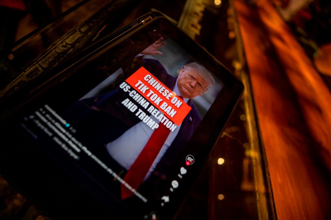 Trump intentó forzar la venta de TikTok a una empresa estadounidense.