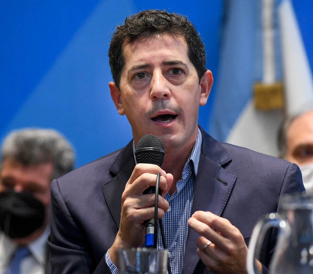 Eduardo "Wado" de Predo, ministro del Interior.