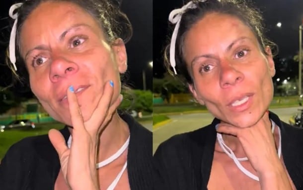 Karina reveló cómo la angustia y la depresión la llevaron a la actual vida en la calle.