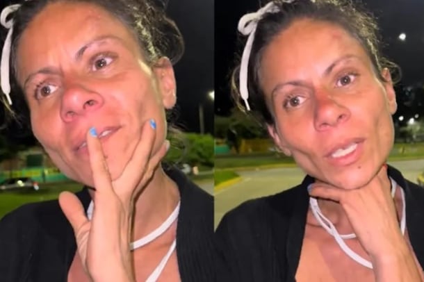 Karina reveló cómo la angustia y la depresión la llevaron a la actual vida en la calle.