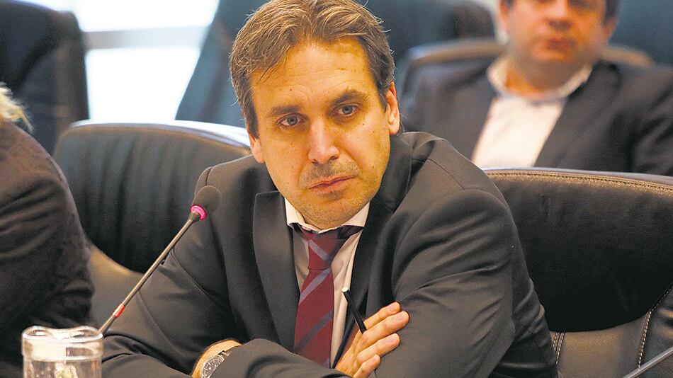 El juez Alejo Ramos Padilla, en su presentación en el Congreso.