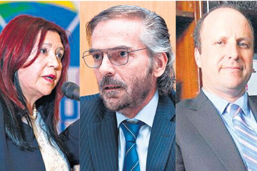 Ana María Figueroa, Gustavo Hornos y Mariano Borinsky, los camaristas firmantes del fallo.