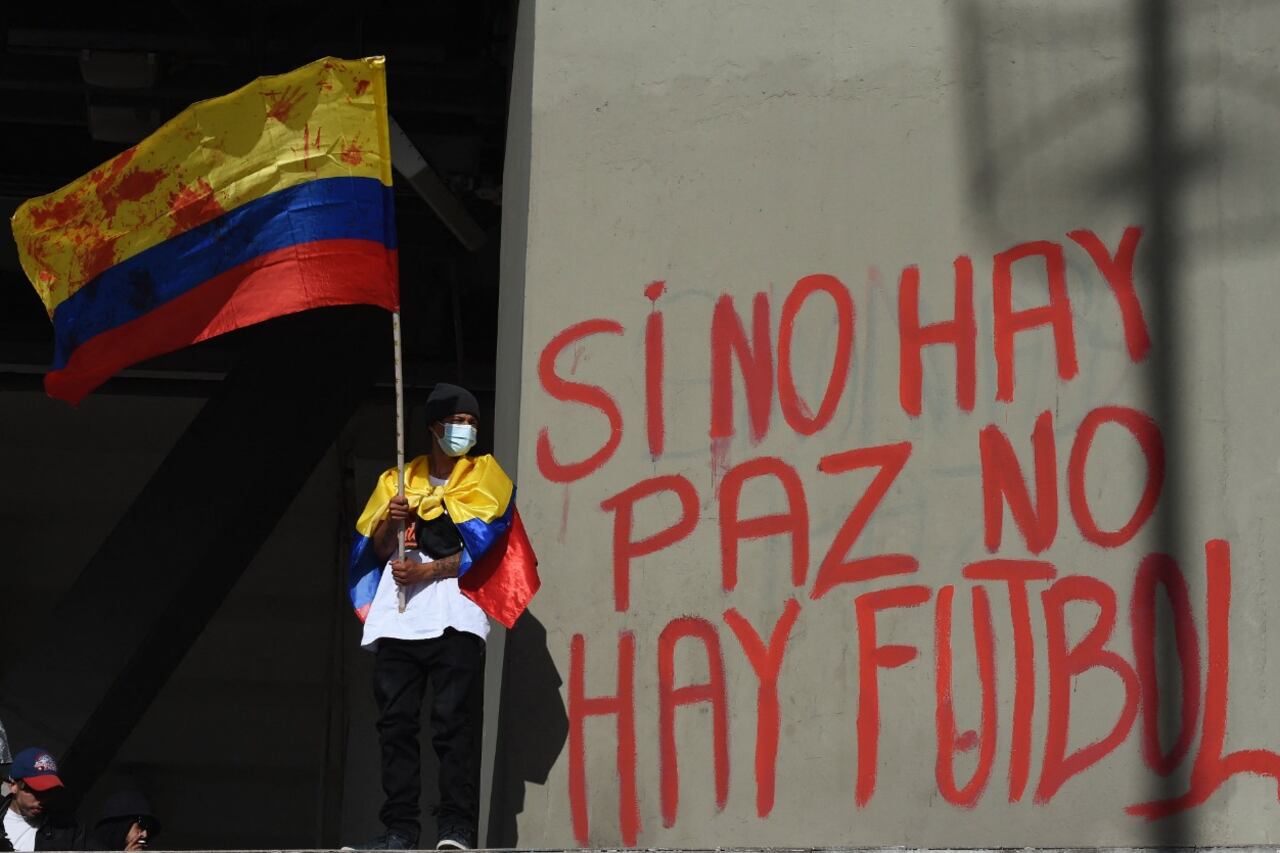Las protestas en las ciudades colombianas