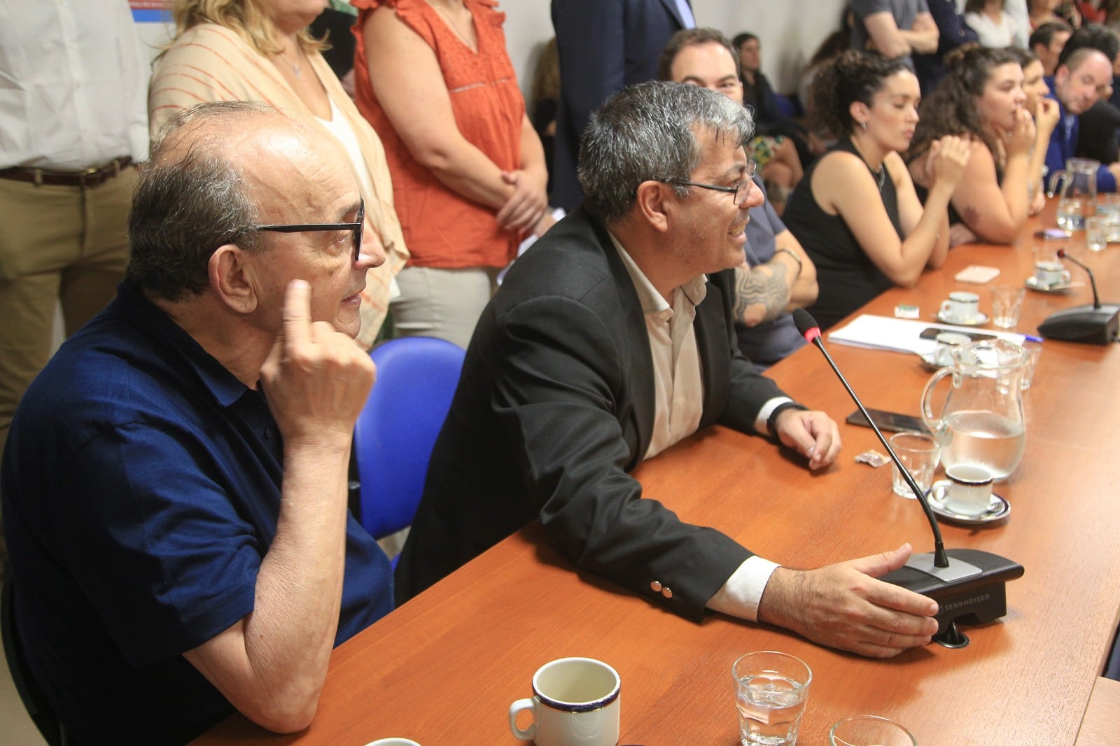 El titular del bloque de UxP, Germán Martínez.