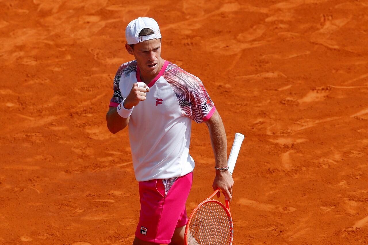 Schwartzman festeja uno de sus puntos