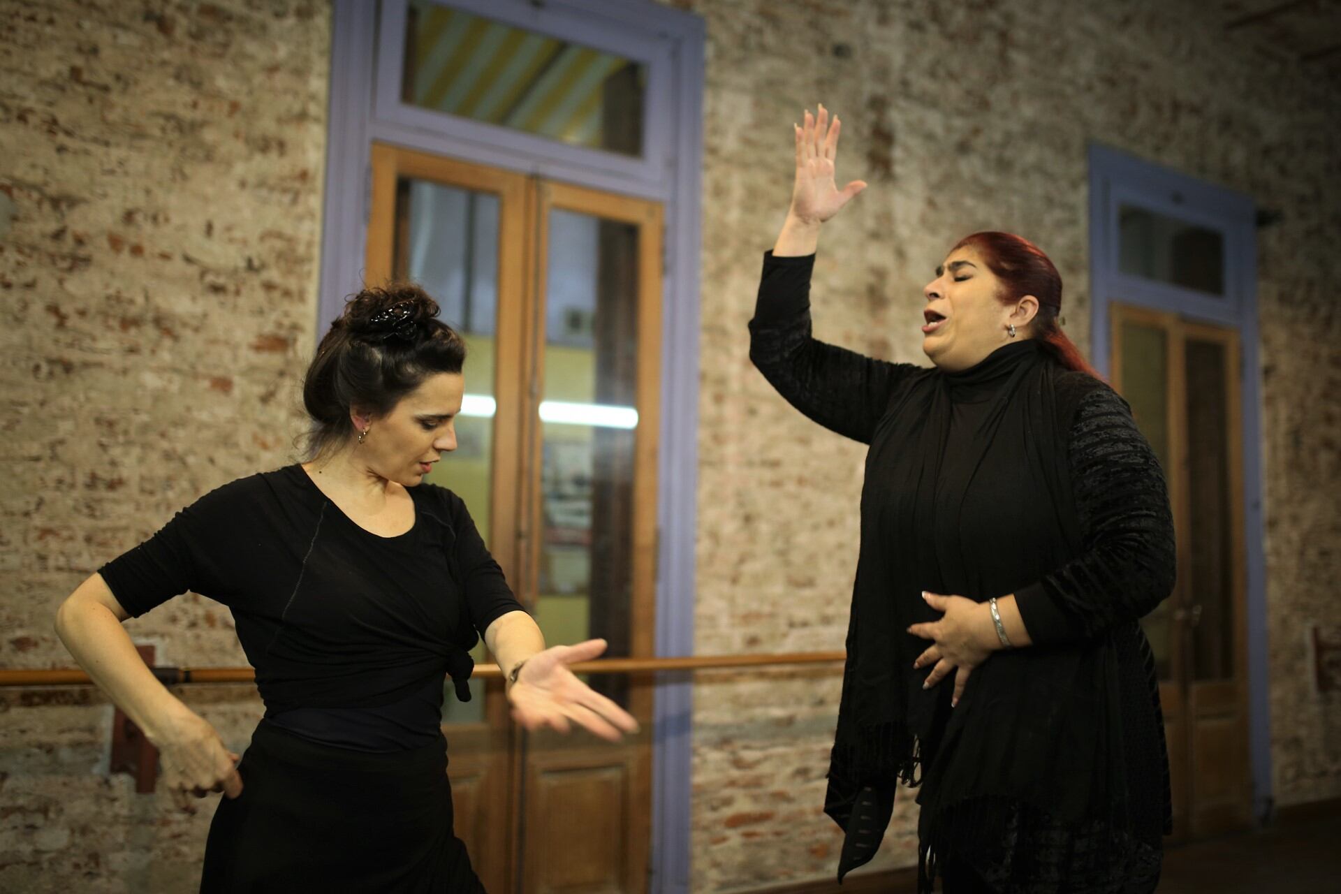 La bailaora Clara Gianoni, íntima de Argentina Cádiz, la voz del flamenco en nuestro país.