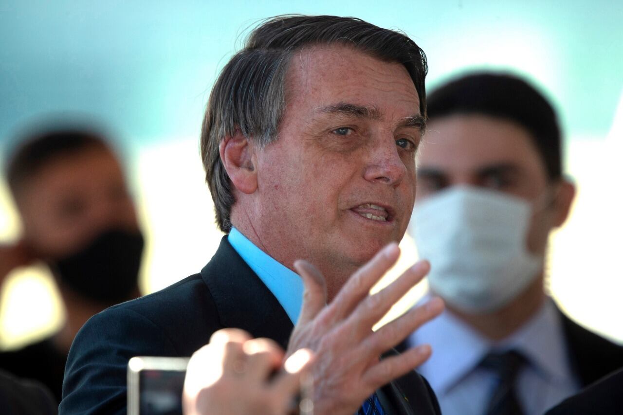 El presidente de Brasil, Jair Bolsonaro.