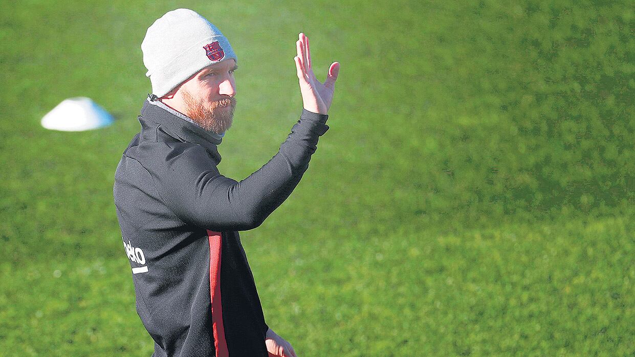 Messi está en el centro de la escena por la situación de Cataluña.