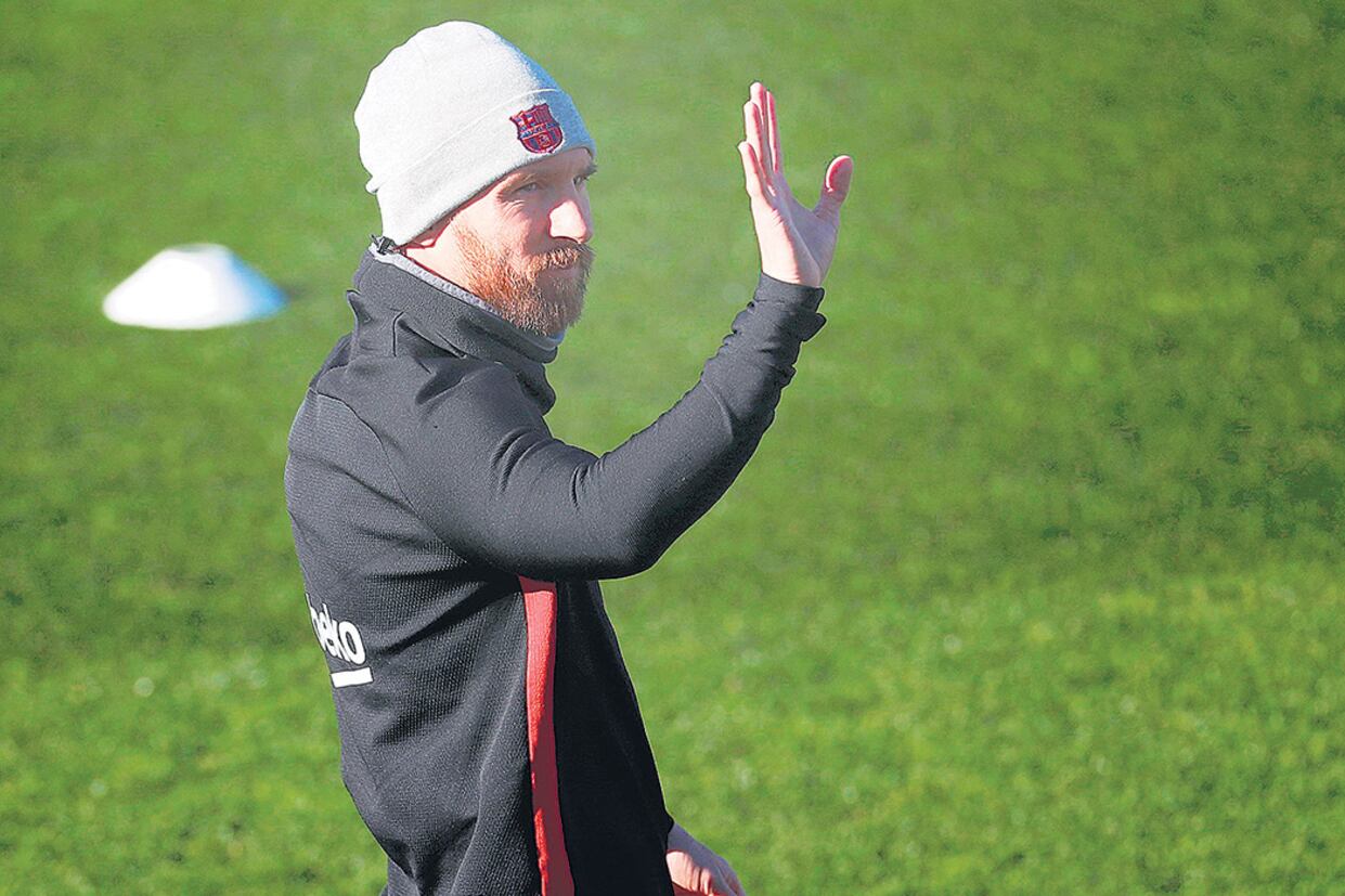 Messi está en el centro de la escena por la situación de Cataluña.