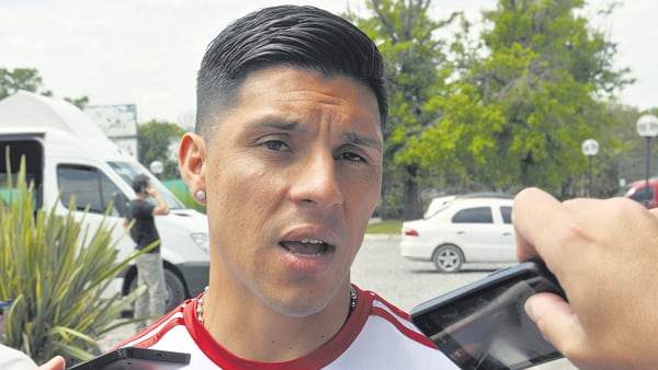 Enzo Pérez: “La Copa Argentina no es un premio consuelo”, dijo.