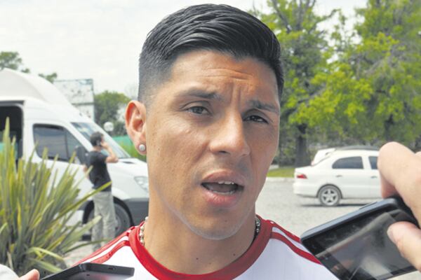 Enzo Pérez: “La Copa Argentina no es un premio consuelo”, dijo.