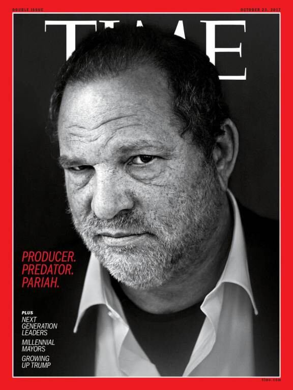 La portada de Time que apuntala la condena social al otrora hombre fuerte de Hollywood.